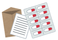 薬や処方箋が家に届く